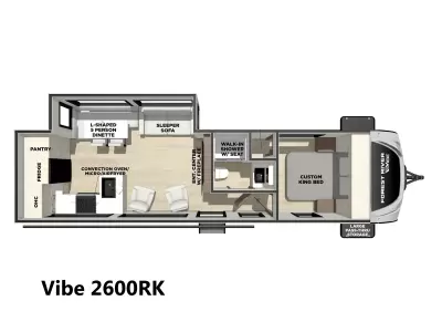 New 2026 Forest River Vibe 2600RK — photo 43